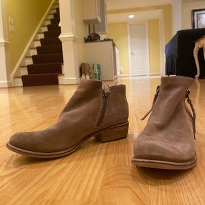 Dolce Vita brown booties.
